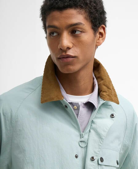 Modified Solway Showerproof Jacket Mint Blue