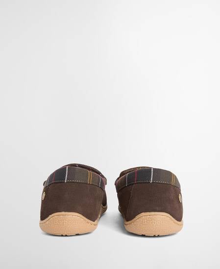 Albert Slippers Brown Suede