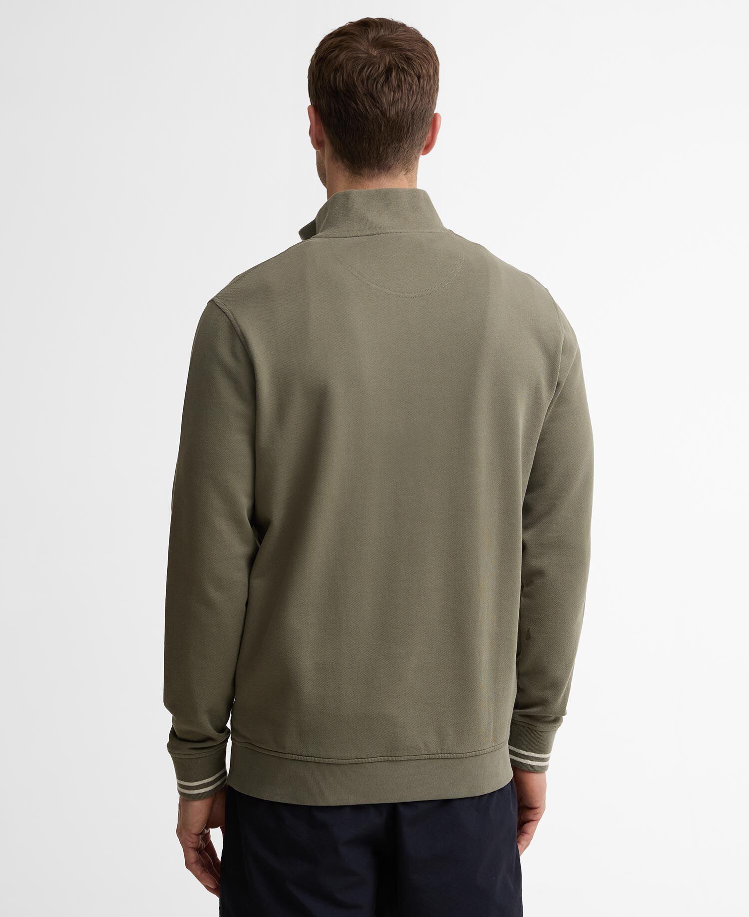 Rosford Quarter-Zip Sweatshirt Dusty Olive