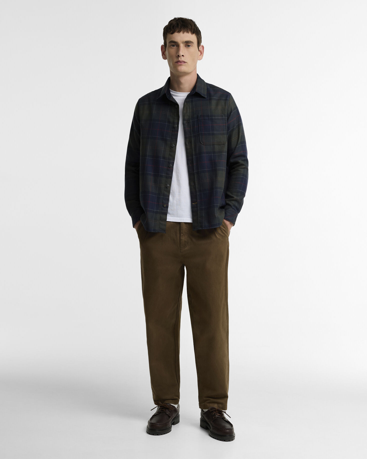 Barbour Hemd Fergus Tartan Relaxed Fit Shadow Classic Tartan