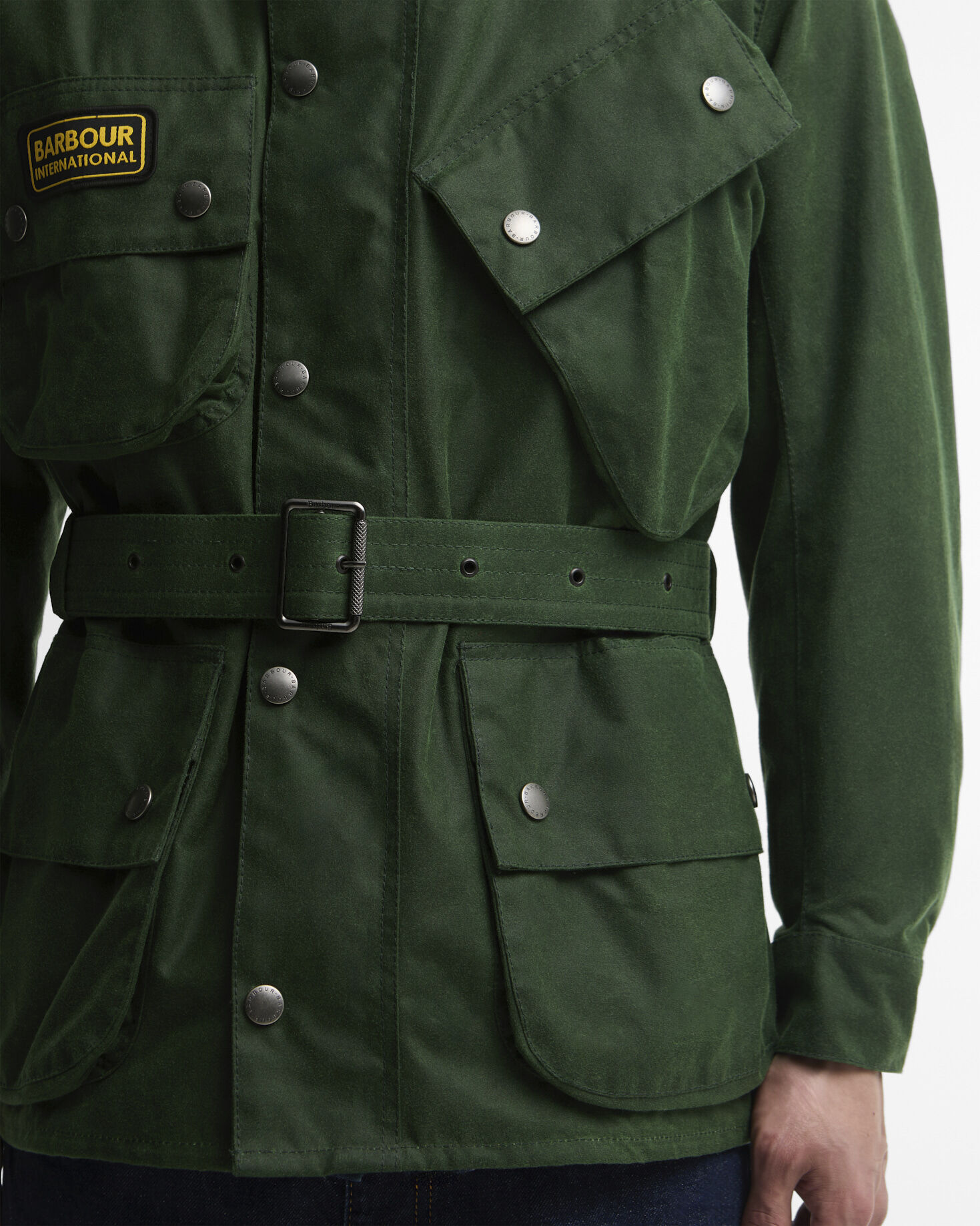 International Original Waxed Jacket Racing Green