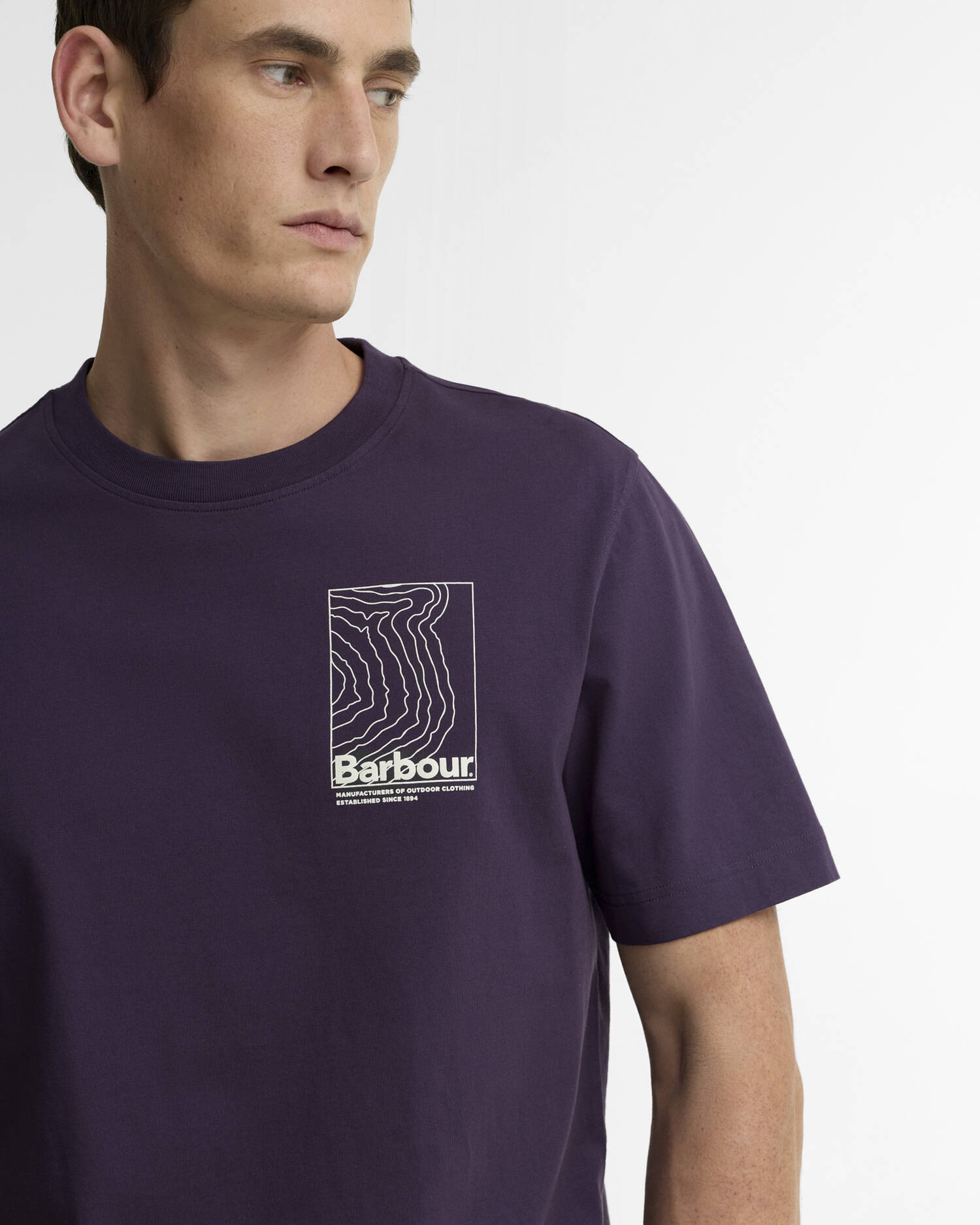 Woodbine Relaxed Graphic T-Shirt Grape image number 3