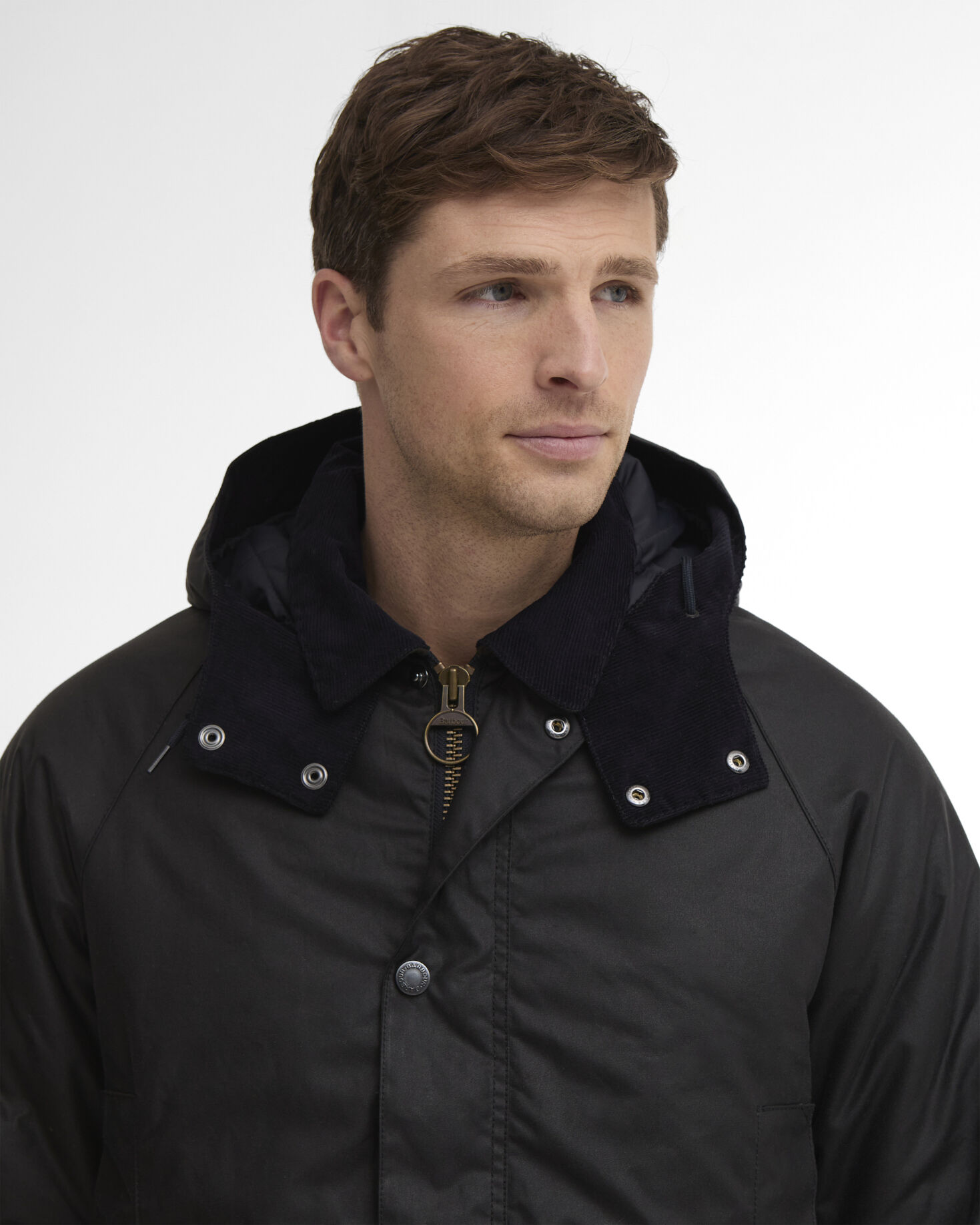Modern Beaufort Waxed Jacket Navy/Shadow Classic