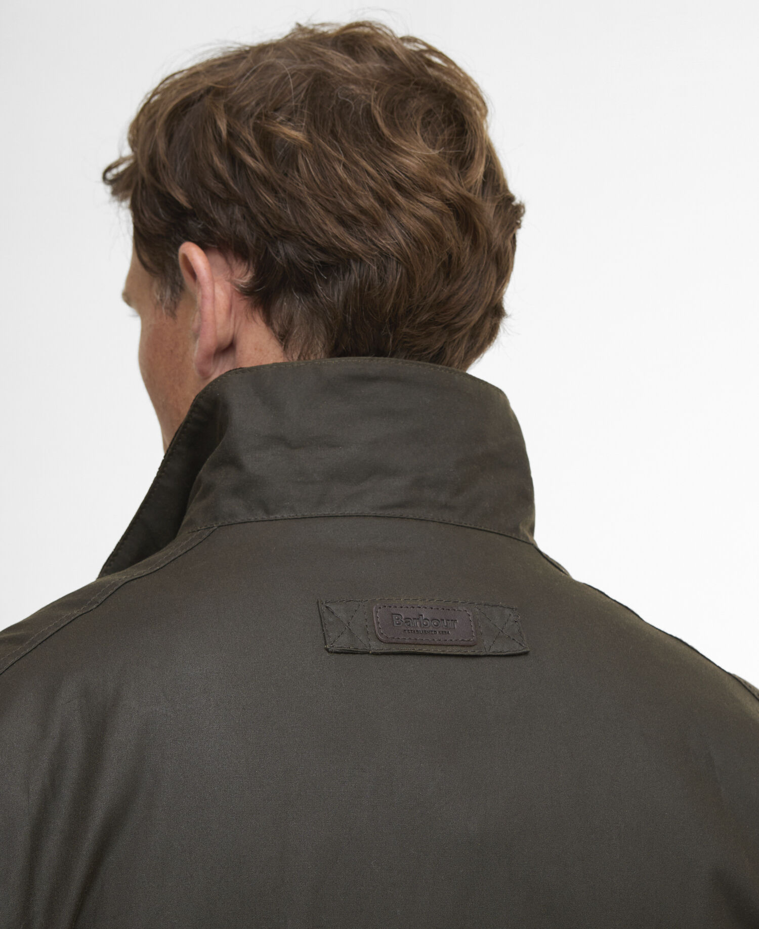 Sander Waxed Jacket Olive