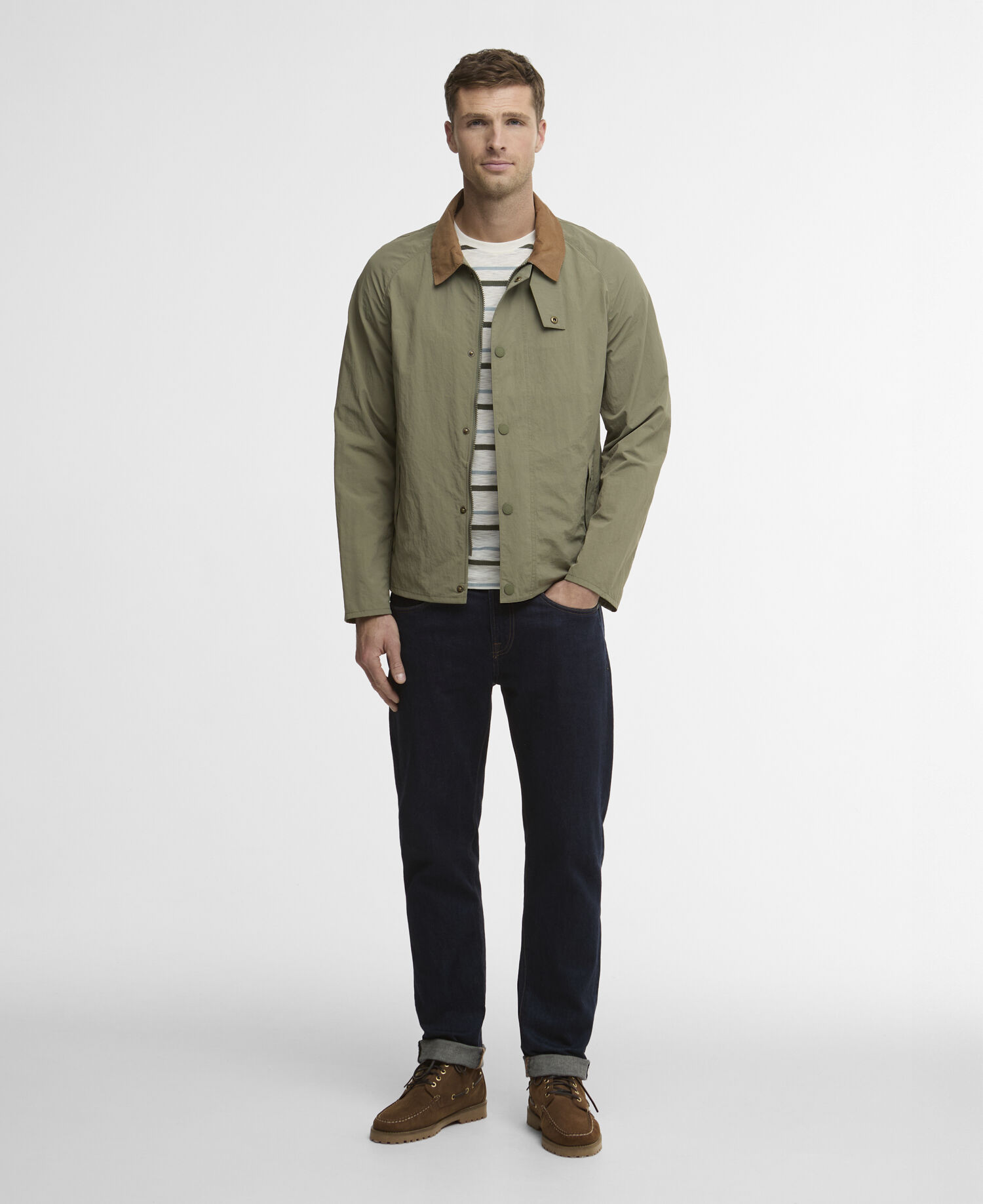 Jacke Tracker Showerproof Dusty Olive