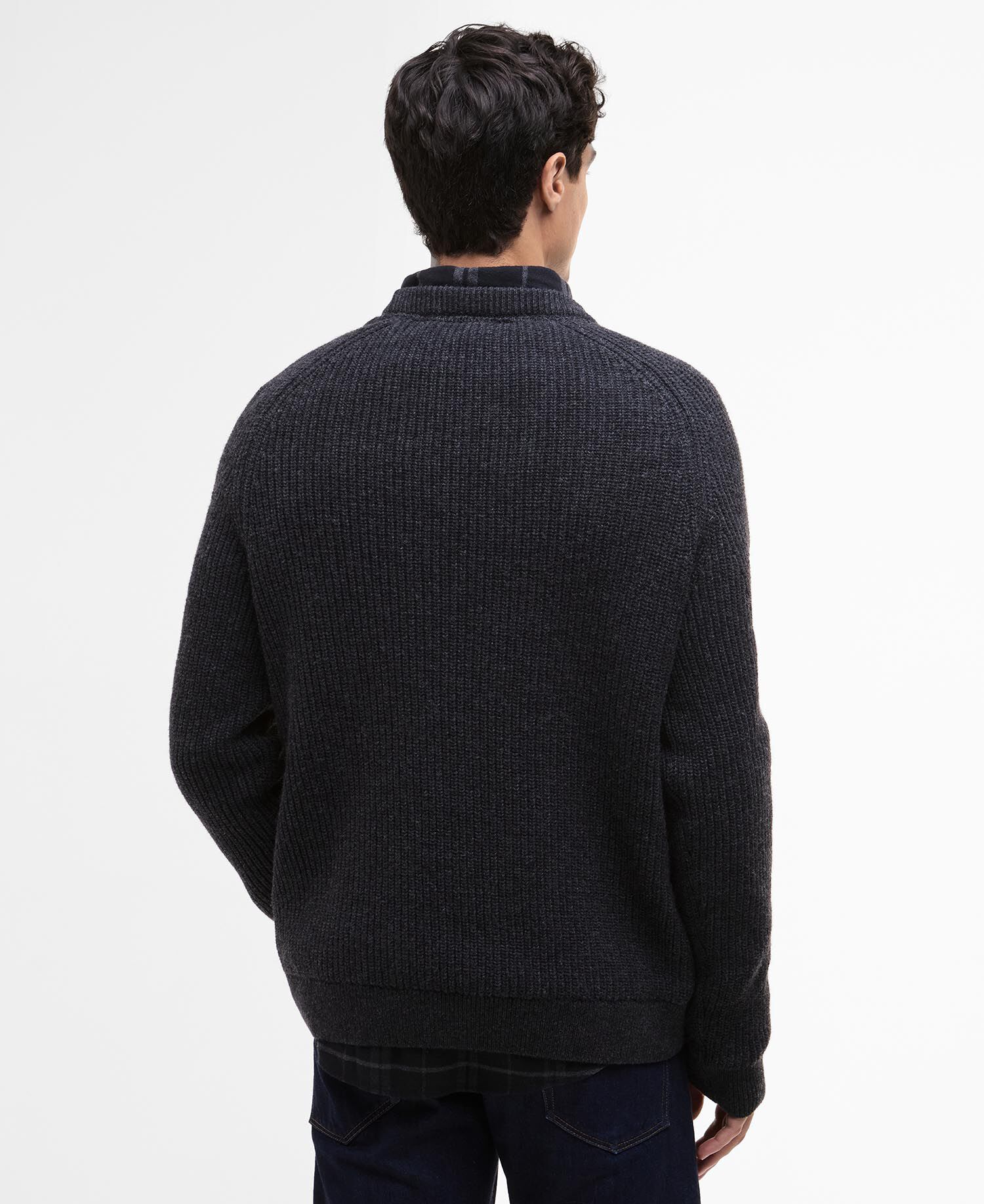 Maglione girocollo Chester Charcoal Marl