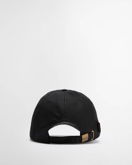 Waxed Sports Cap Classic Black