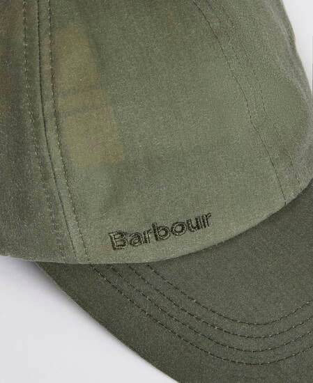 Waxed Sports Cap Light Moss