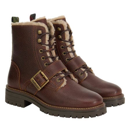 Pendle Leather Boots Brown