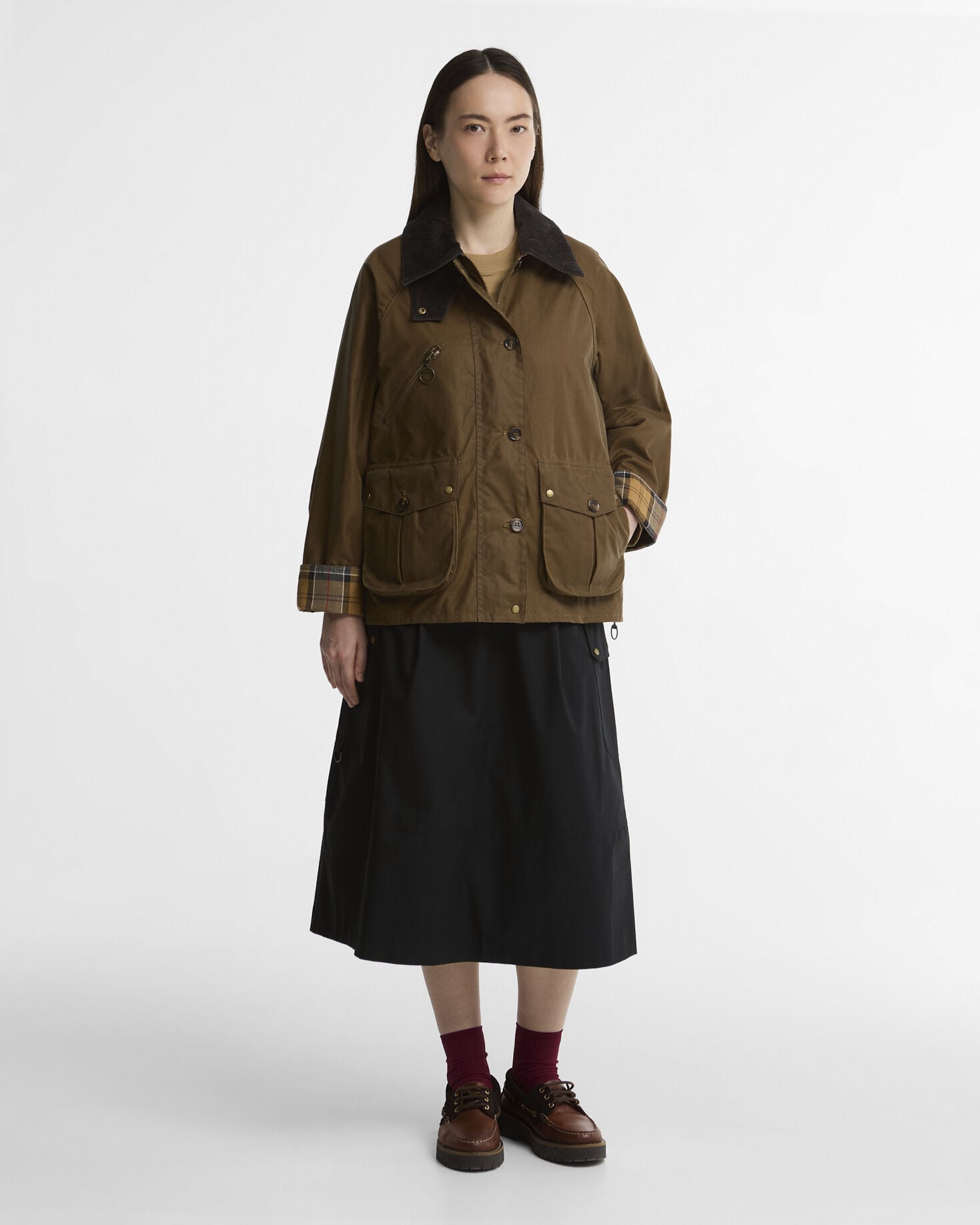 Marena Waxed Jacket Sand/Dress