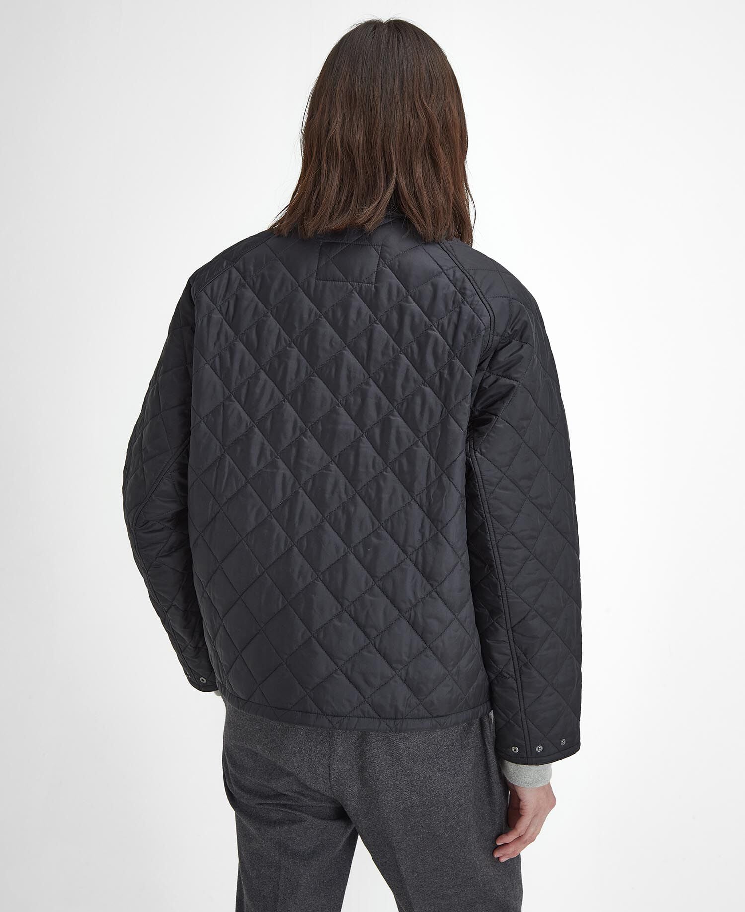 Oversized Transport Quilted Jacket Classic Black