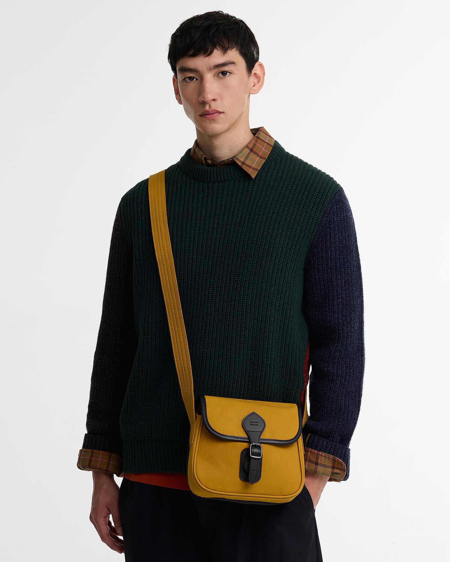 Paul Smith Loves Barbour Mini Tarras Bag Cumin