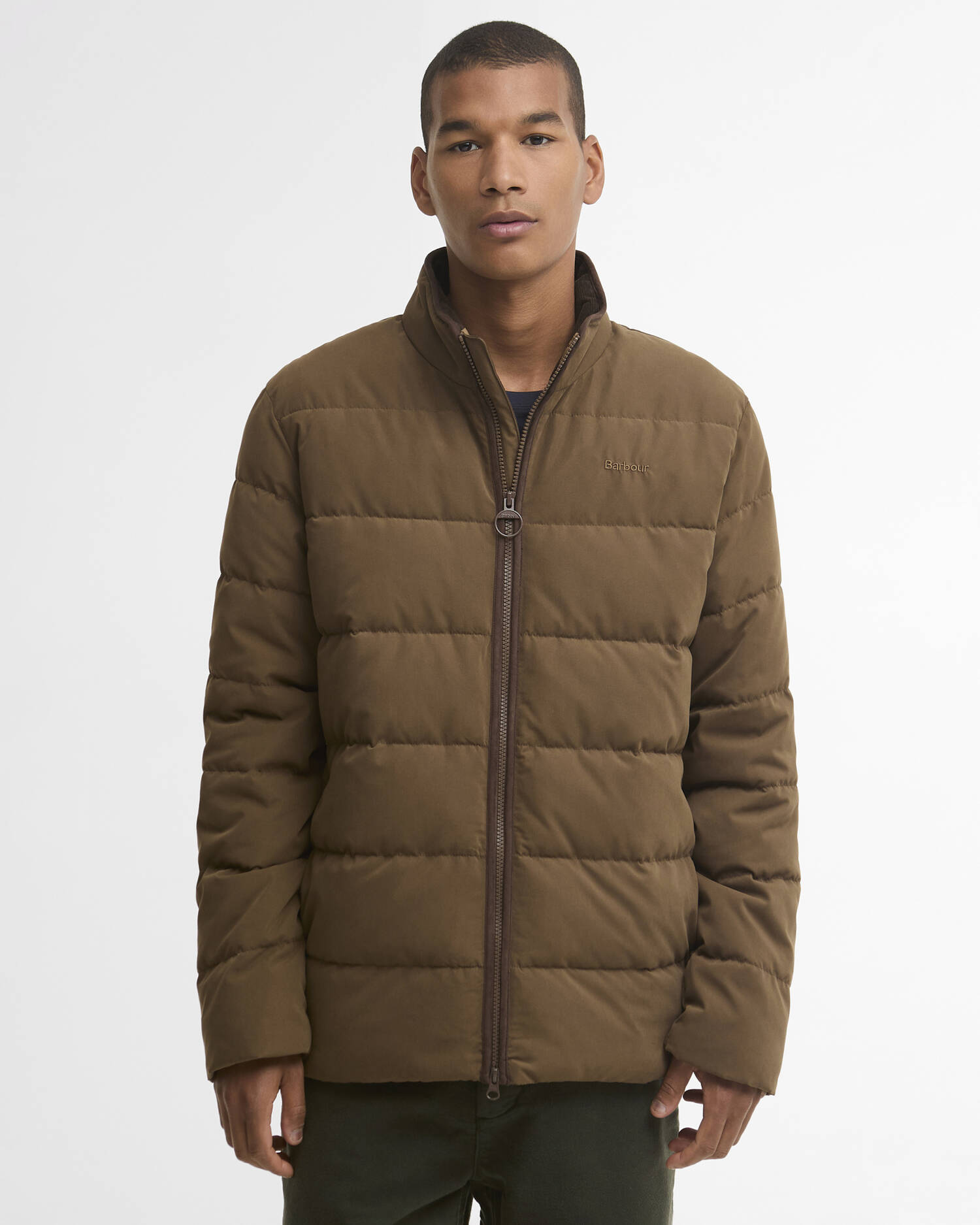 Noree Quilted Jacket Dark Sand image number 0