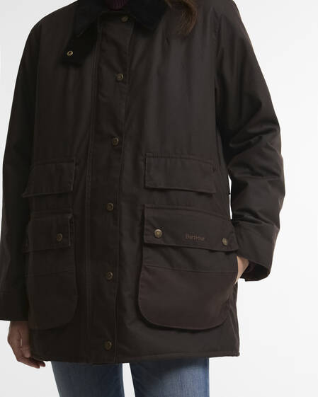Barbour Wachsjacke Modern Border Rustic/Muted