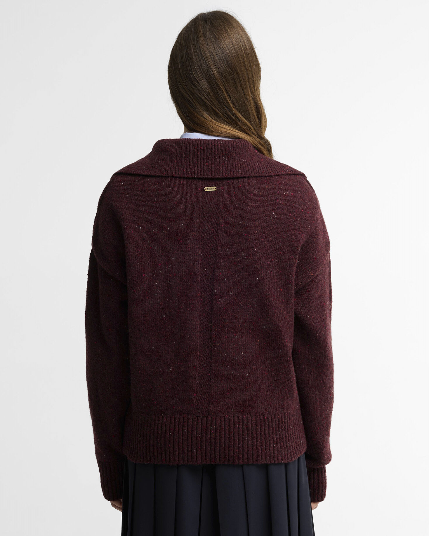 Lavensdale Quarter-Zip Jumper Fig