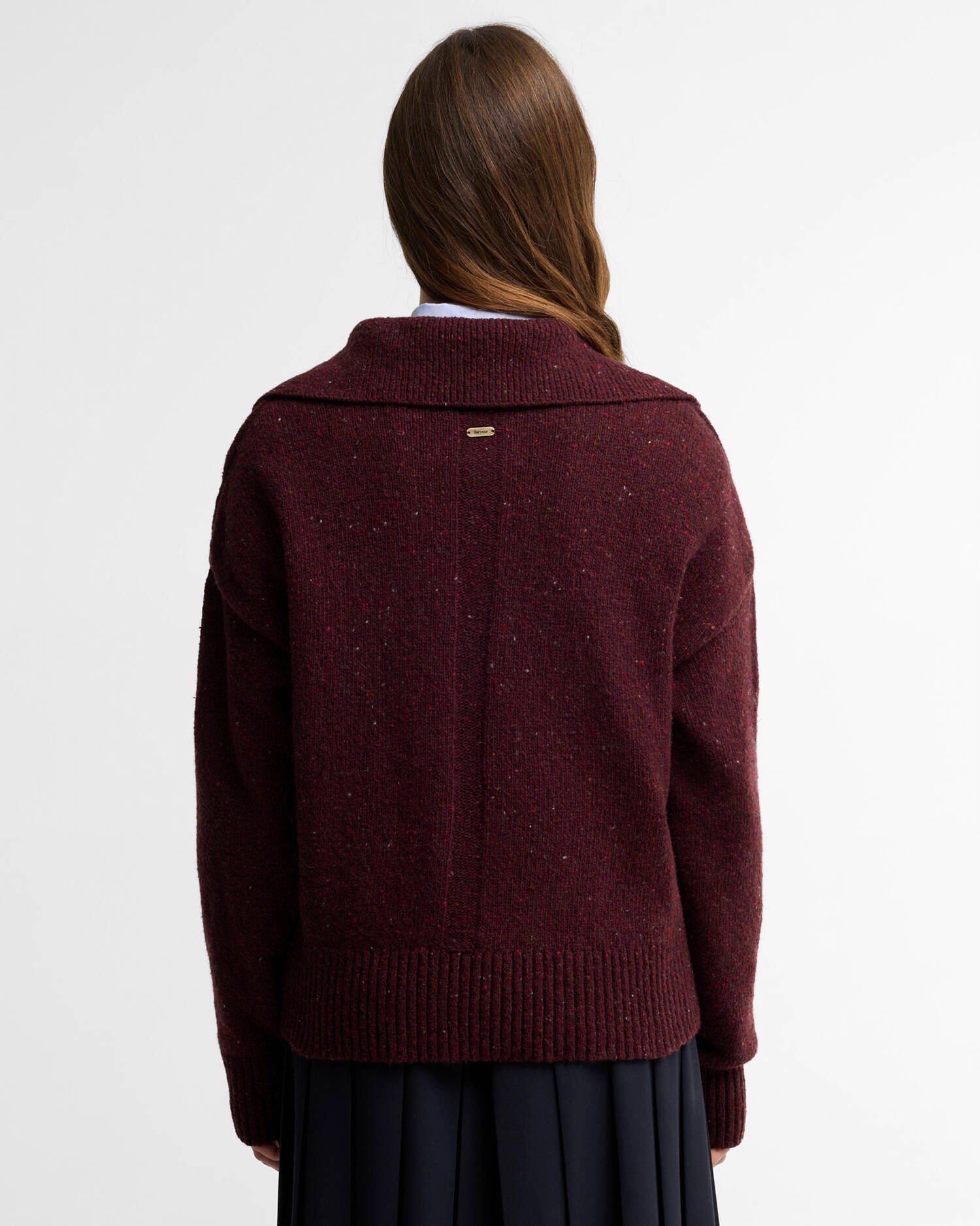 Lavensdale Quarter-Zip Jumper Fig image number 2
