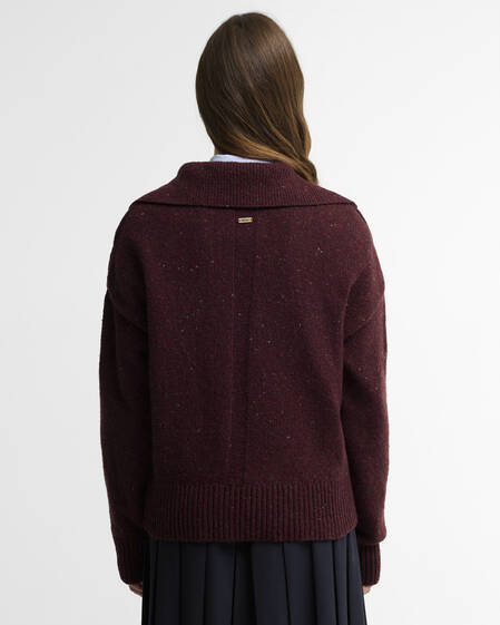 Lavensdale Quarter-Zip Jumper Fig