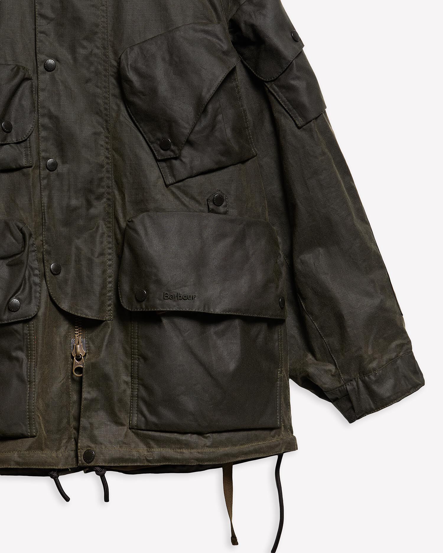 Barbour x Norbit Ripstop Waxed Jacket Black