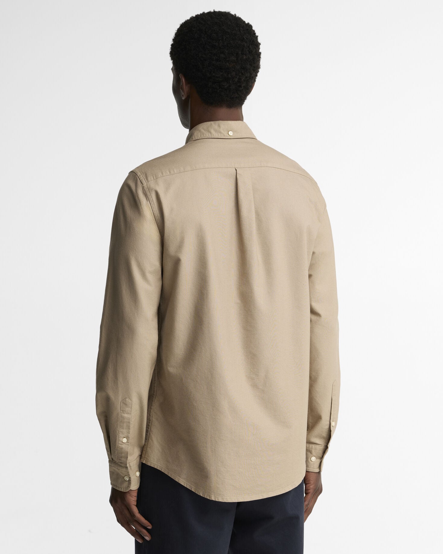 Camicia sartoriale Oxford Washed Stone