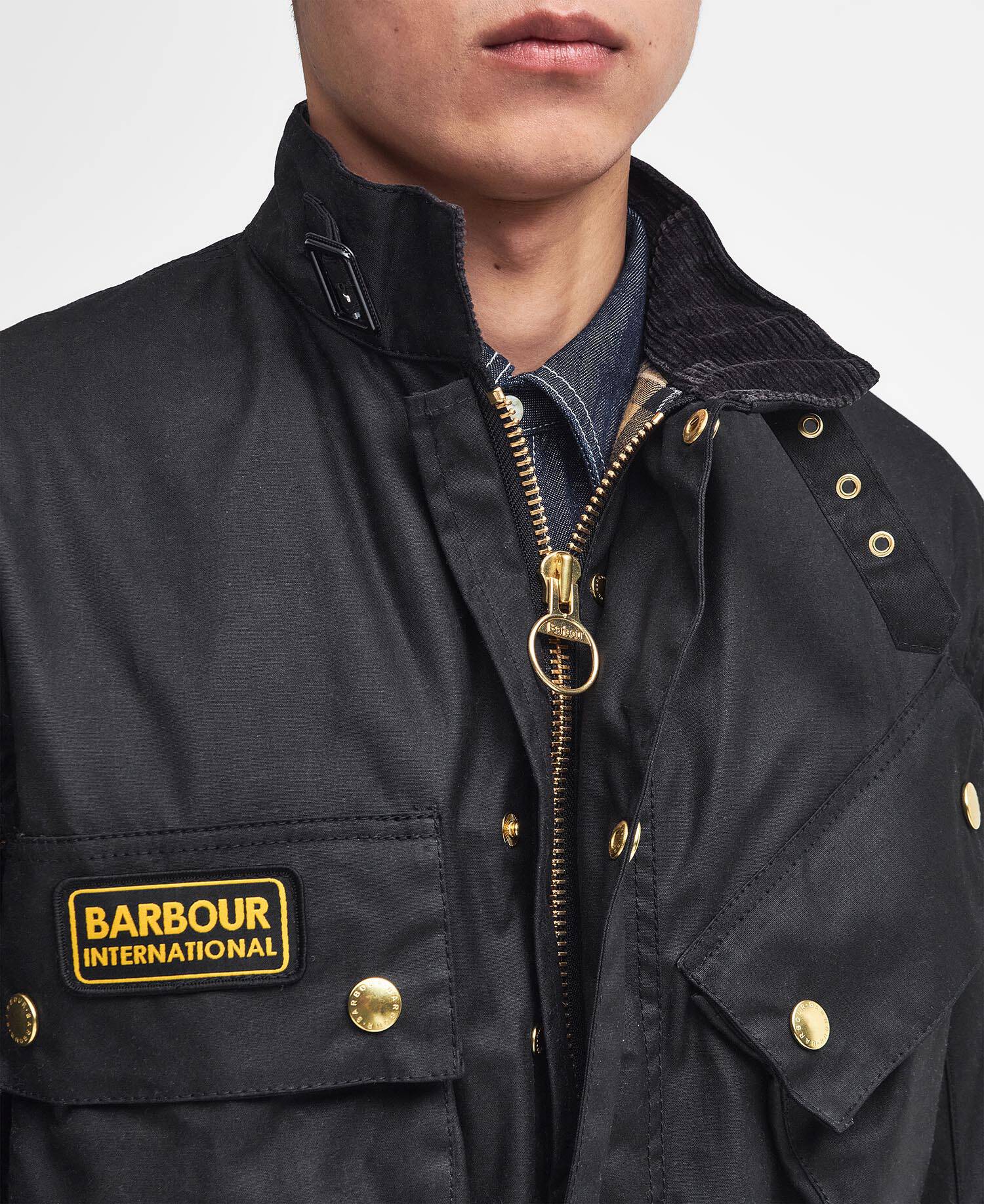 International Original Waxed Jacket Classic Black image number 4