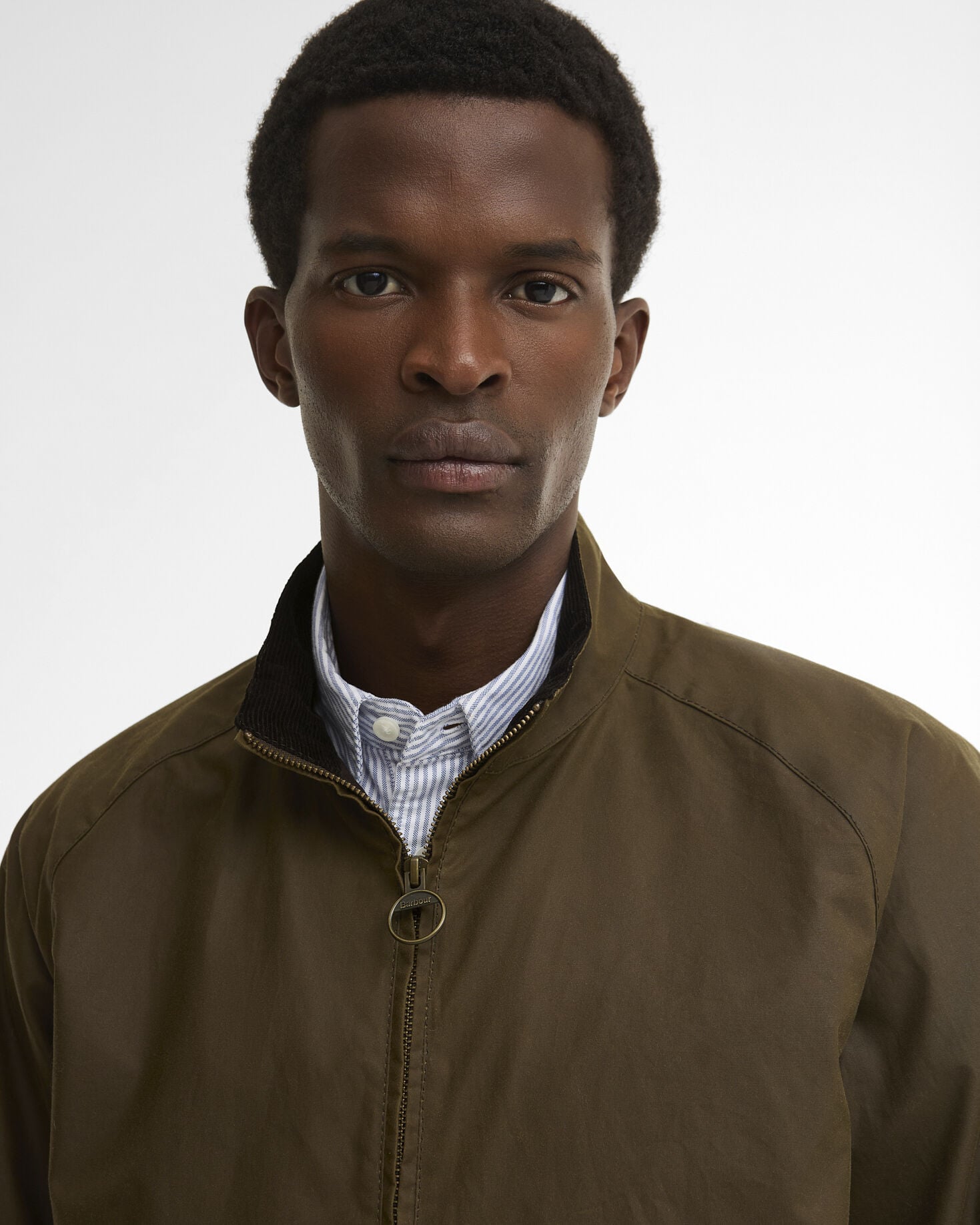 Chelsea Blouson Waxed Jacket Brown