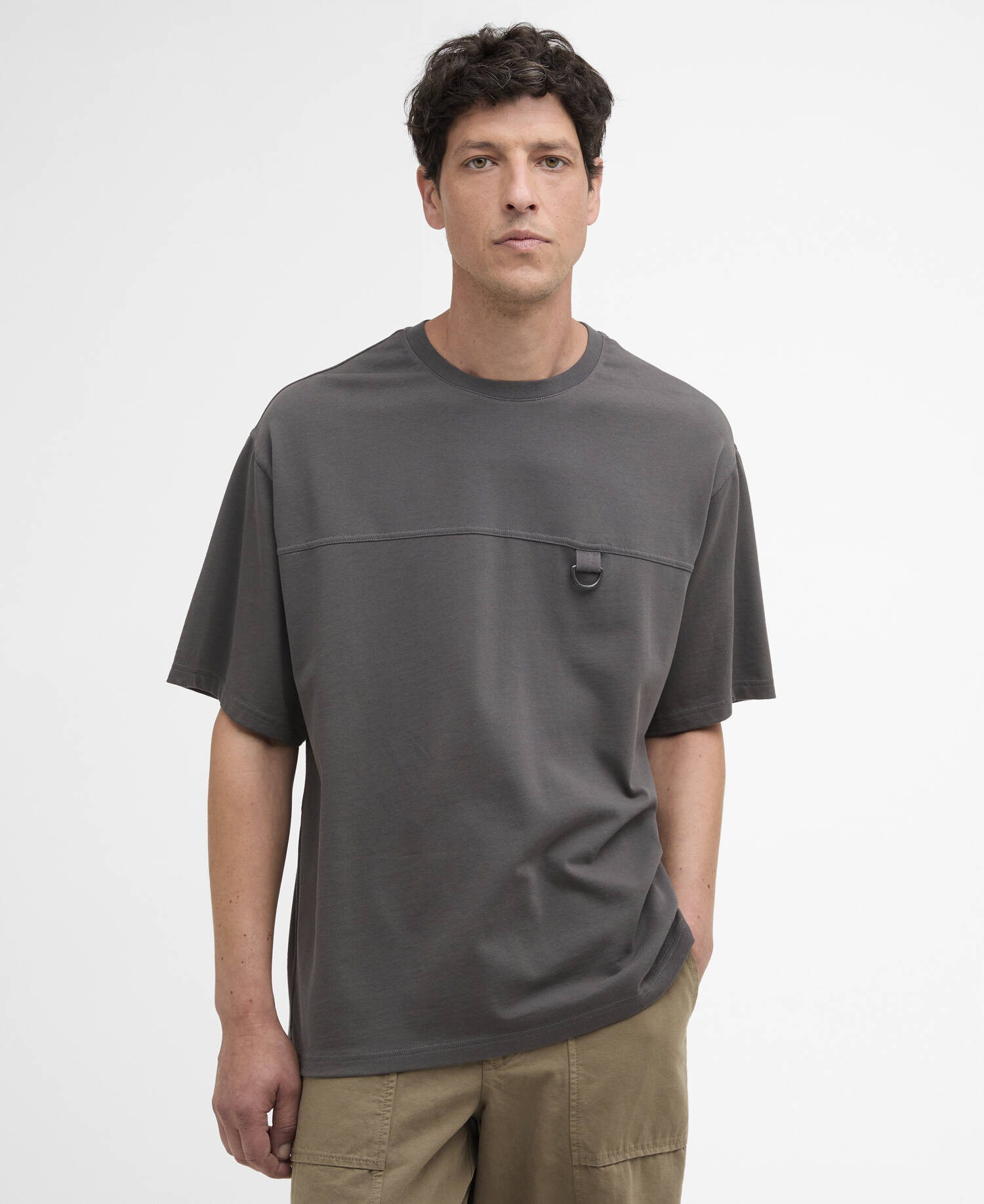 T-shirt oversize Ardgill Asphalt image number 0