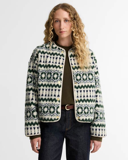 Barbour Fleece Aspen Fair Isle Multi