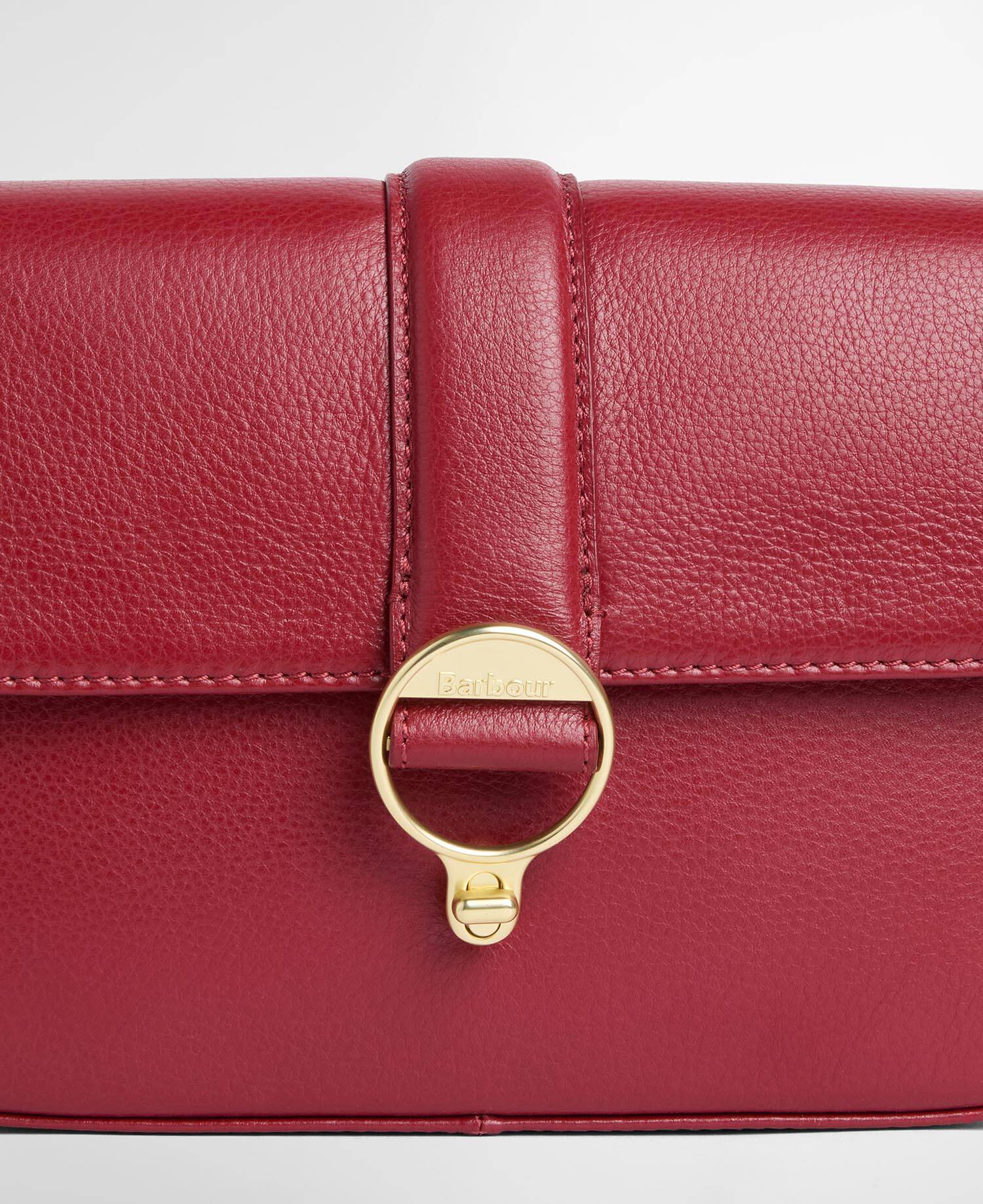Umh&auml;ngetasche Rosa Leder Red image number 4