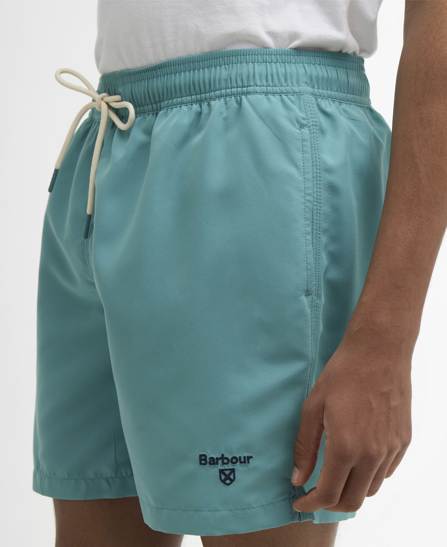 Logo Swim Shorts Light Teal