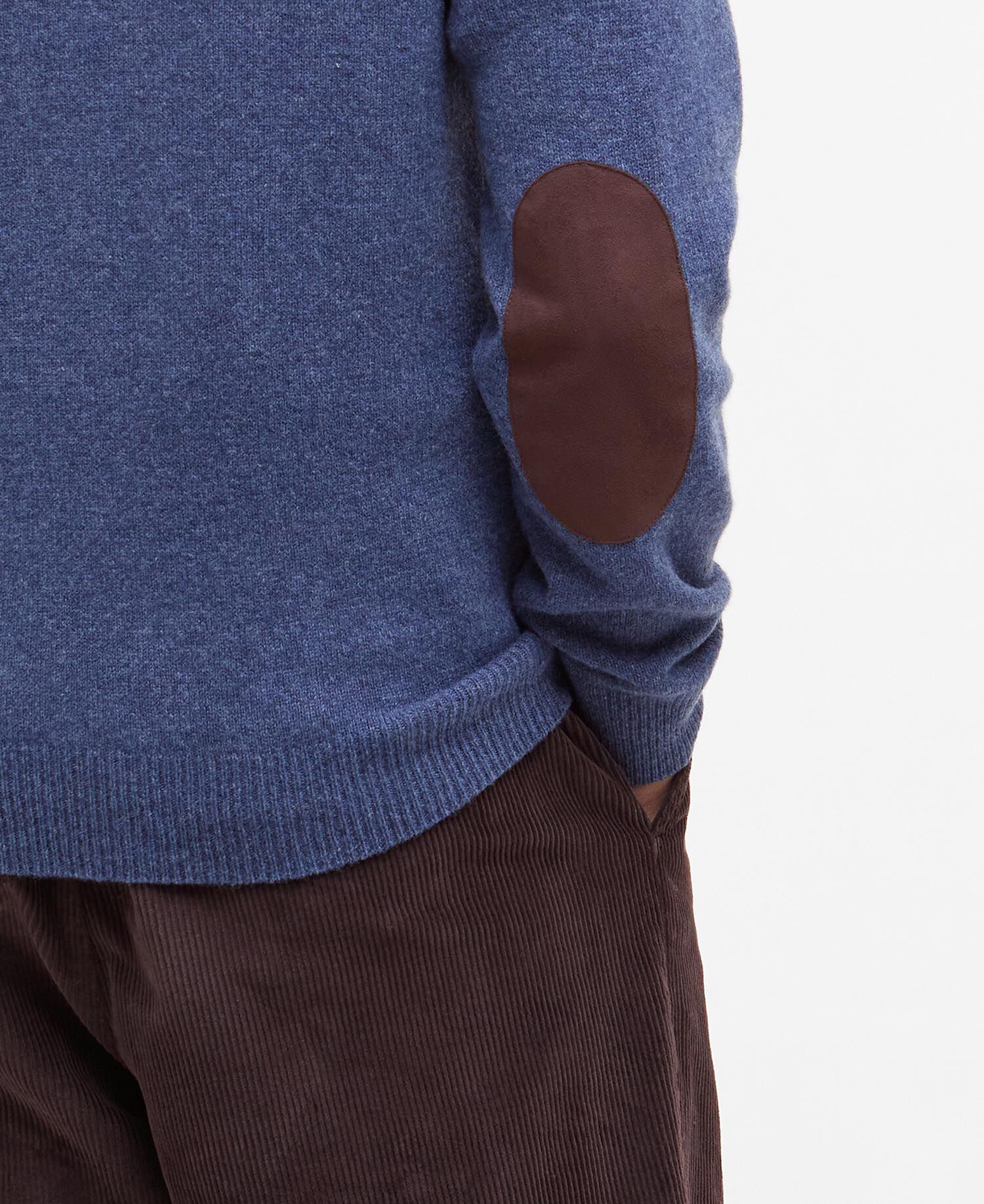 Felpa girocollo Essential Dark Indigo