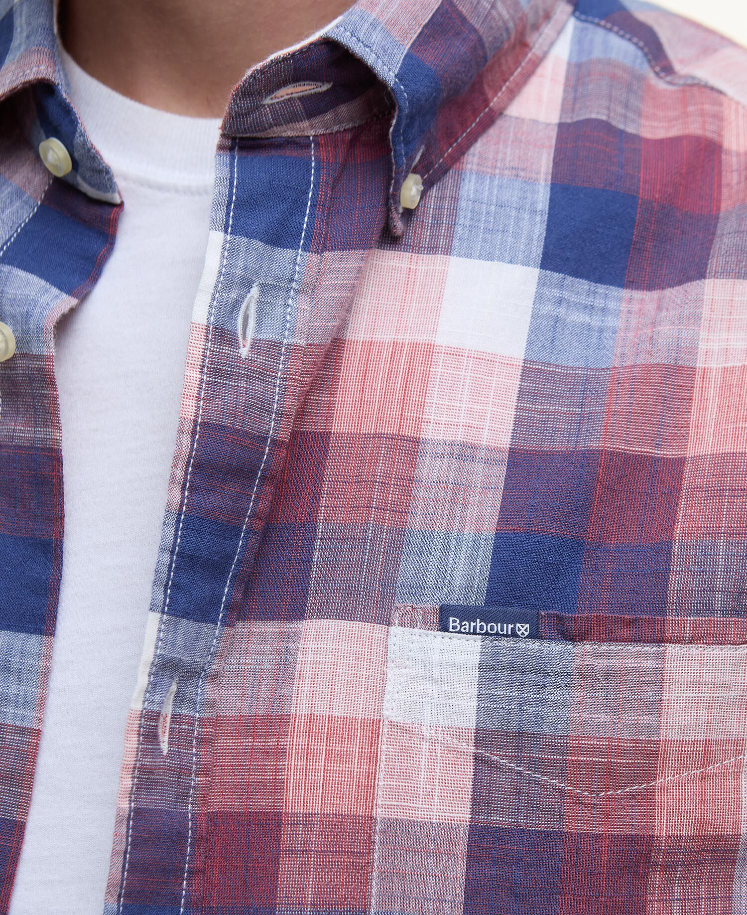 Hillroad Tailored Long-Sleeved Shirt Red Spice