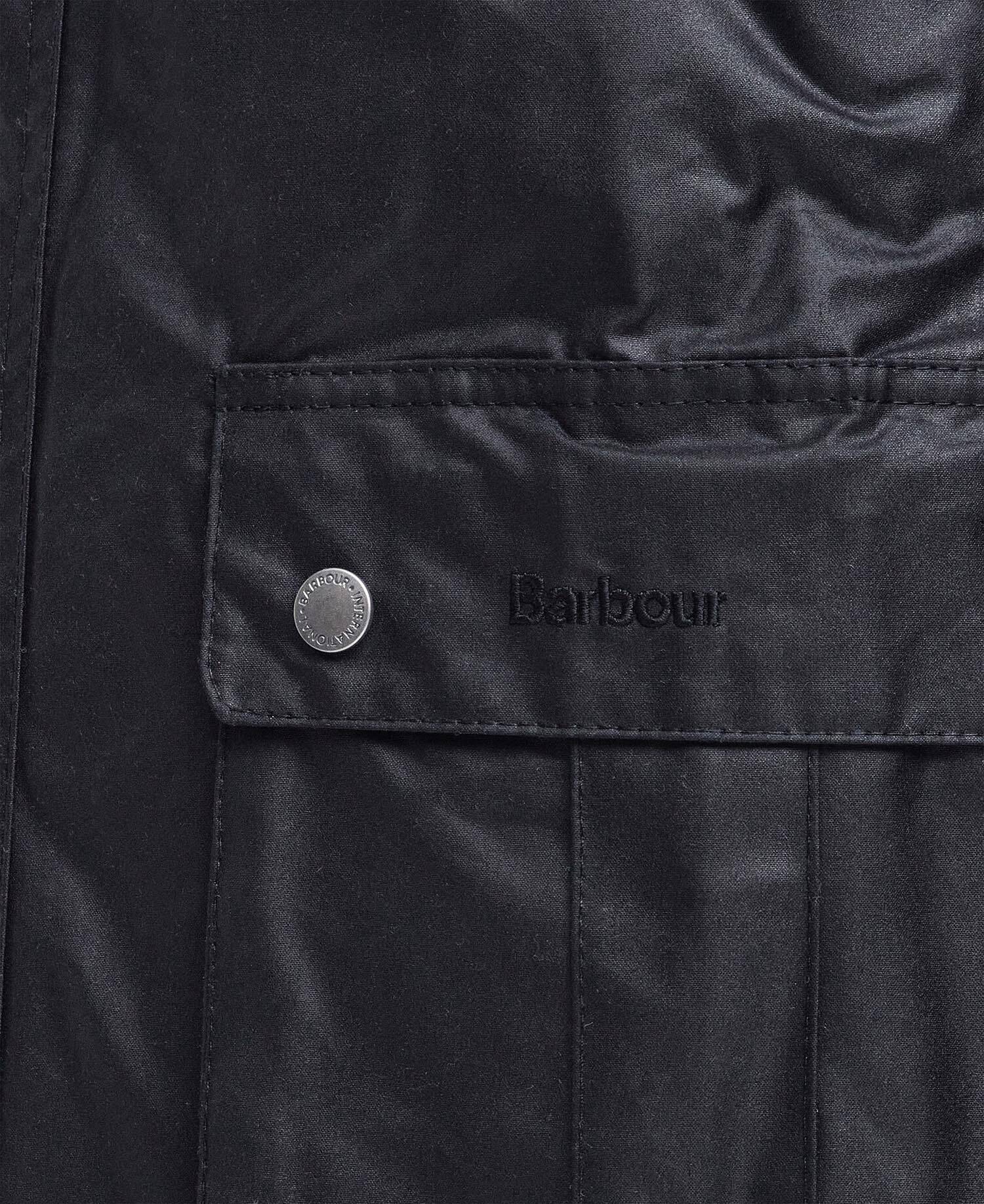 Tourer Duke Waxed Jacket Classic Black image number 7
