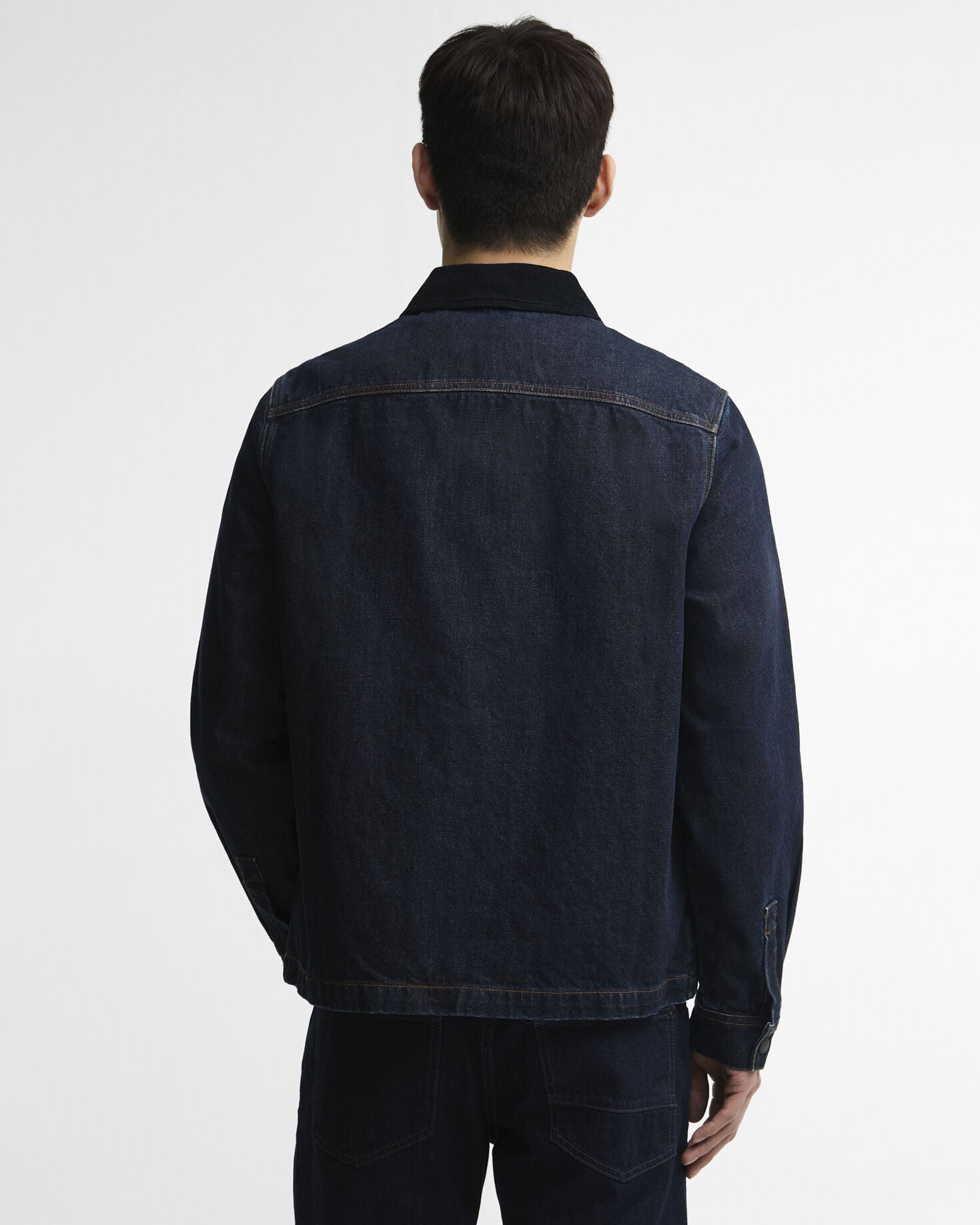 Steve McQueen Radial Overshirt Indigo