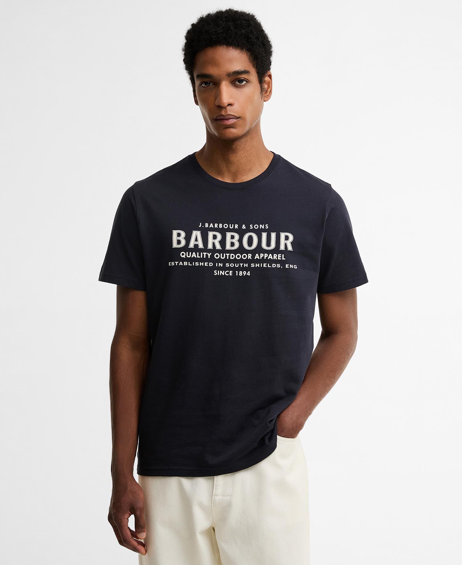 Moorside Logo T-Shirt Dark Navy
