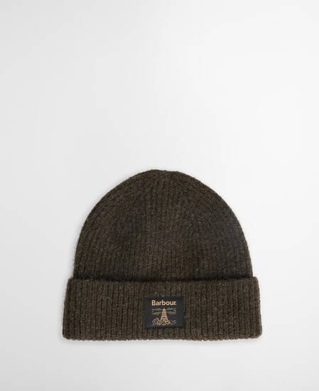Westerdale Beanie and Scarf Gift Set Olive/Navy