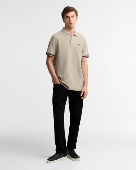 Horseferry Polo Shirt Concrete