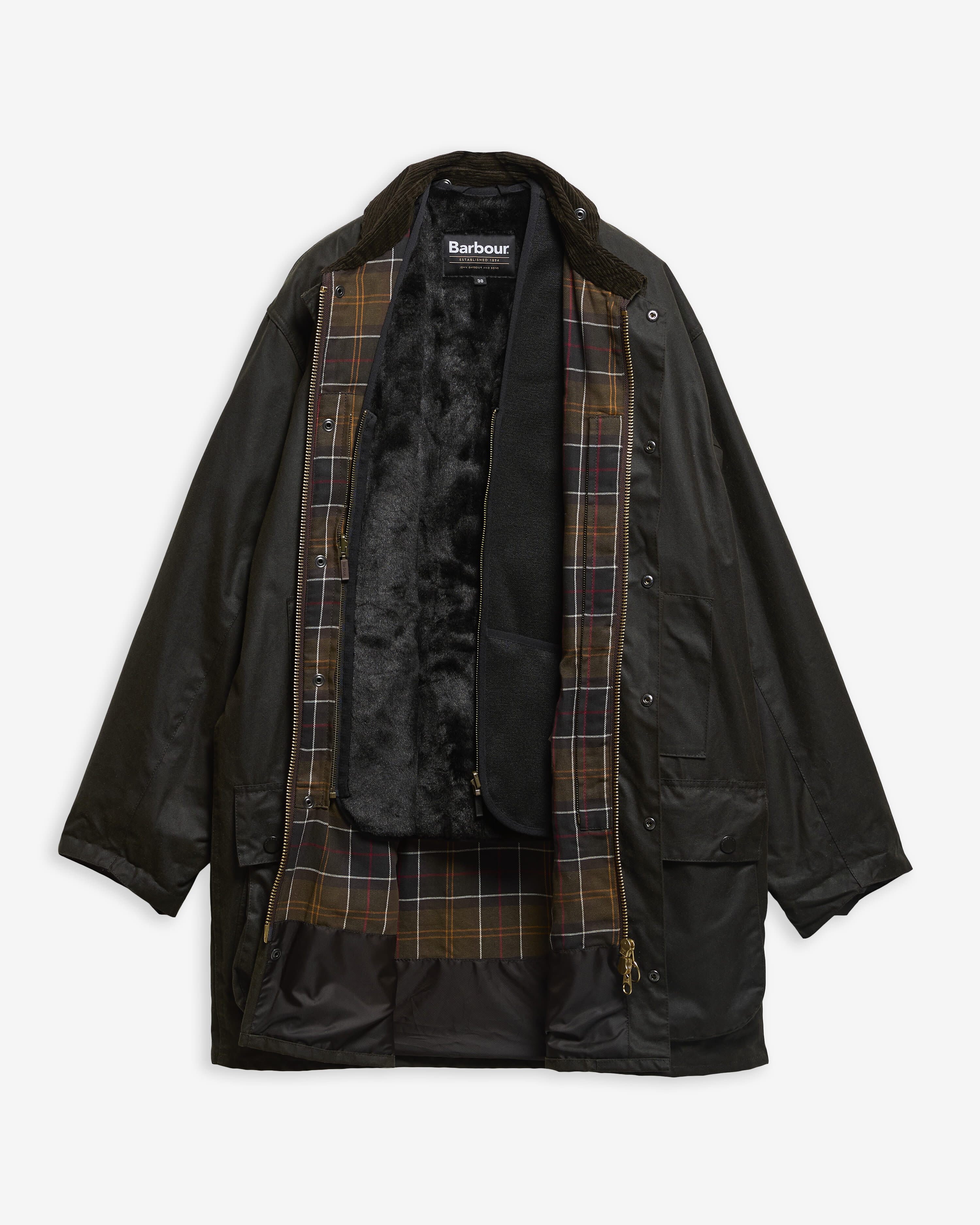 Buy Warm Pile Zip-In Liner for USD 150.00 | BARBOUR_US