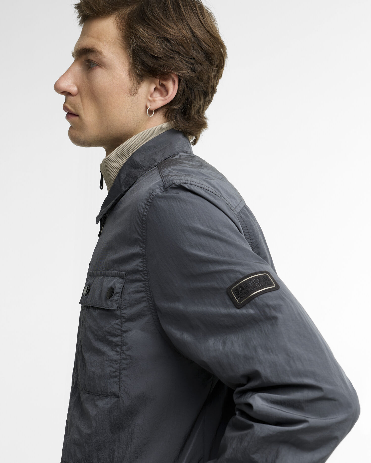 Inline Overshirt Asphalt