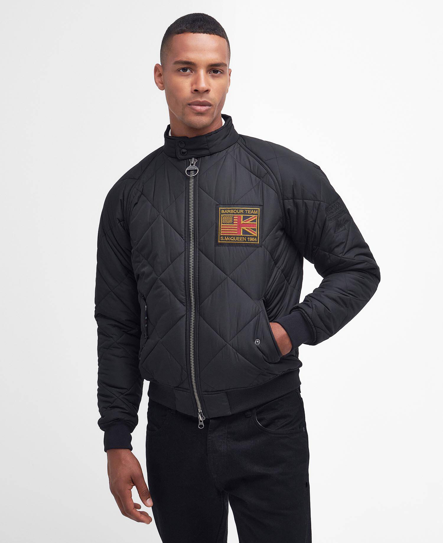 Merchant Quilted Jacket Classic Black image number 0