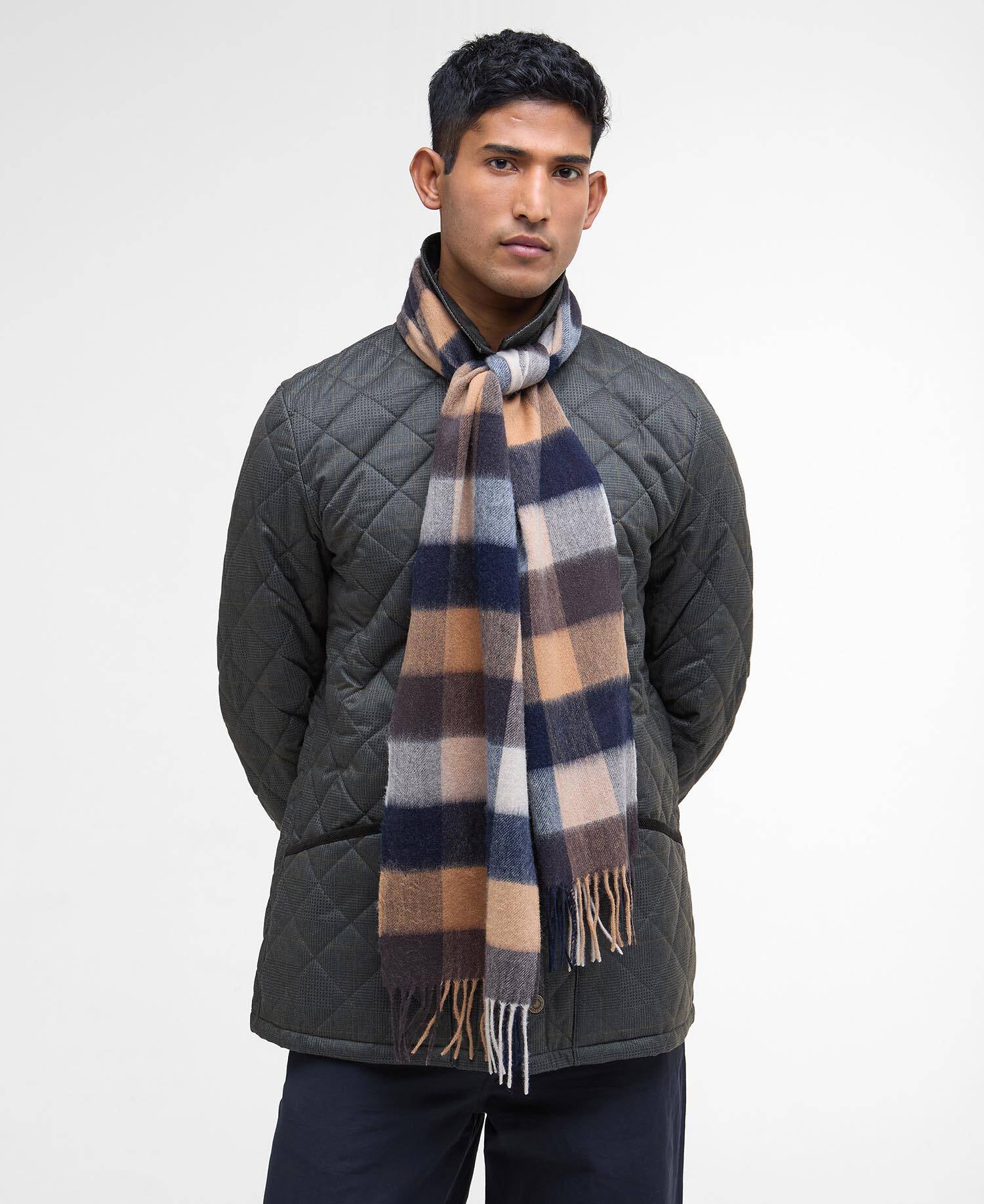 Large Tattersall Scarf Autumn Dress image number 0
