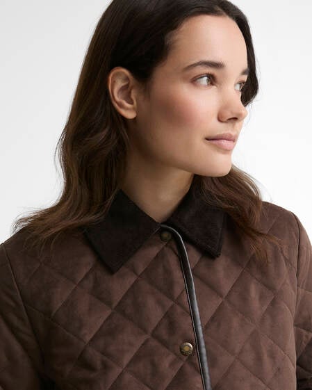 Giacca trapuntata Sonya Dk Brown/Muted
