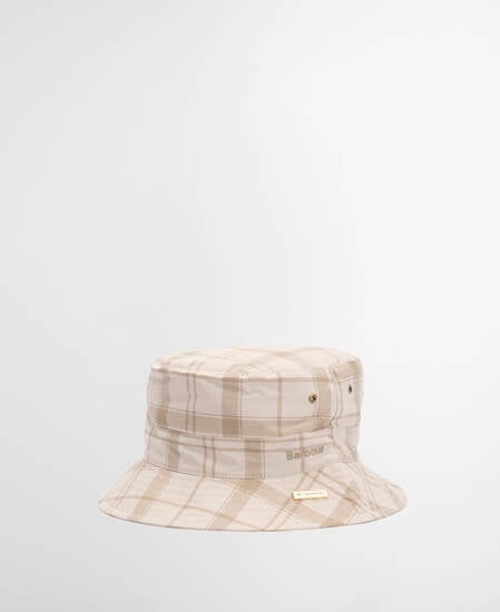 Tartan Transport Bucket Hat Mist Printed Tartan