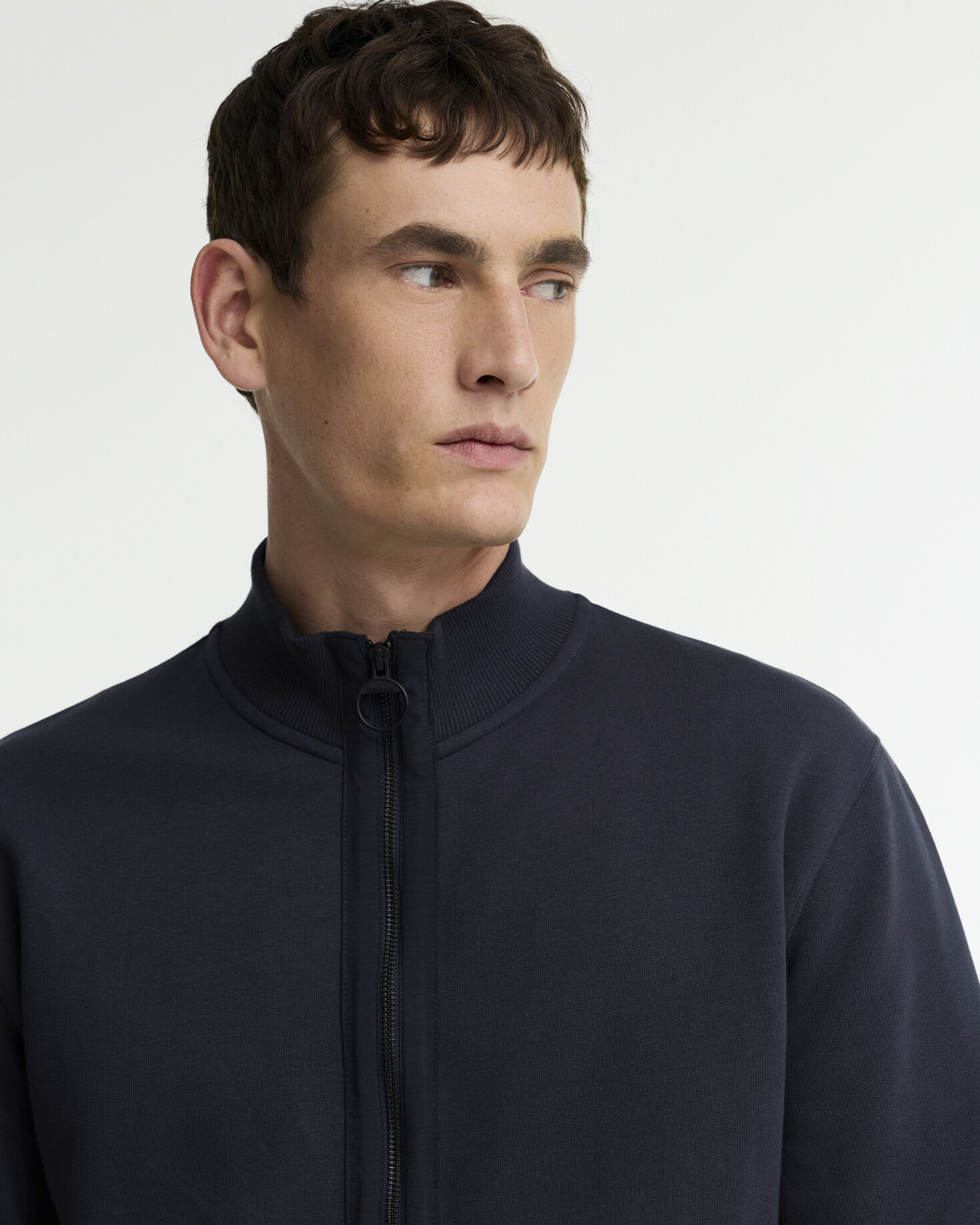 Caldbeck Zip-Up Sweatshirt Dark Navy