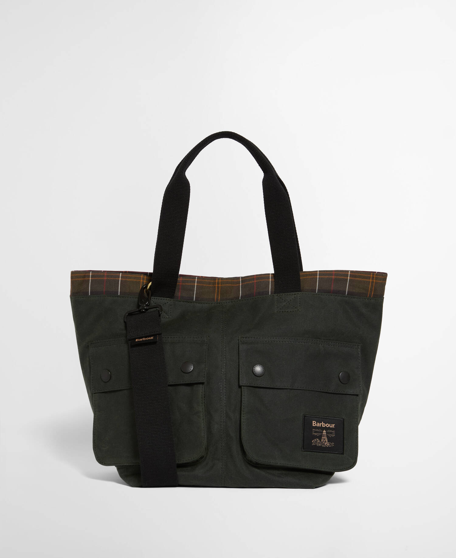 Field Waxed Carry All Tote Bag Sage/Classic image number 0