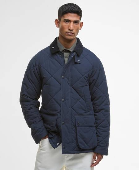 Modern Bedale Quilted Jacket Navy