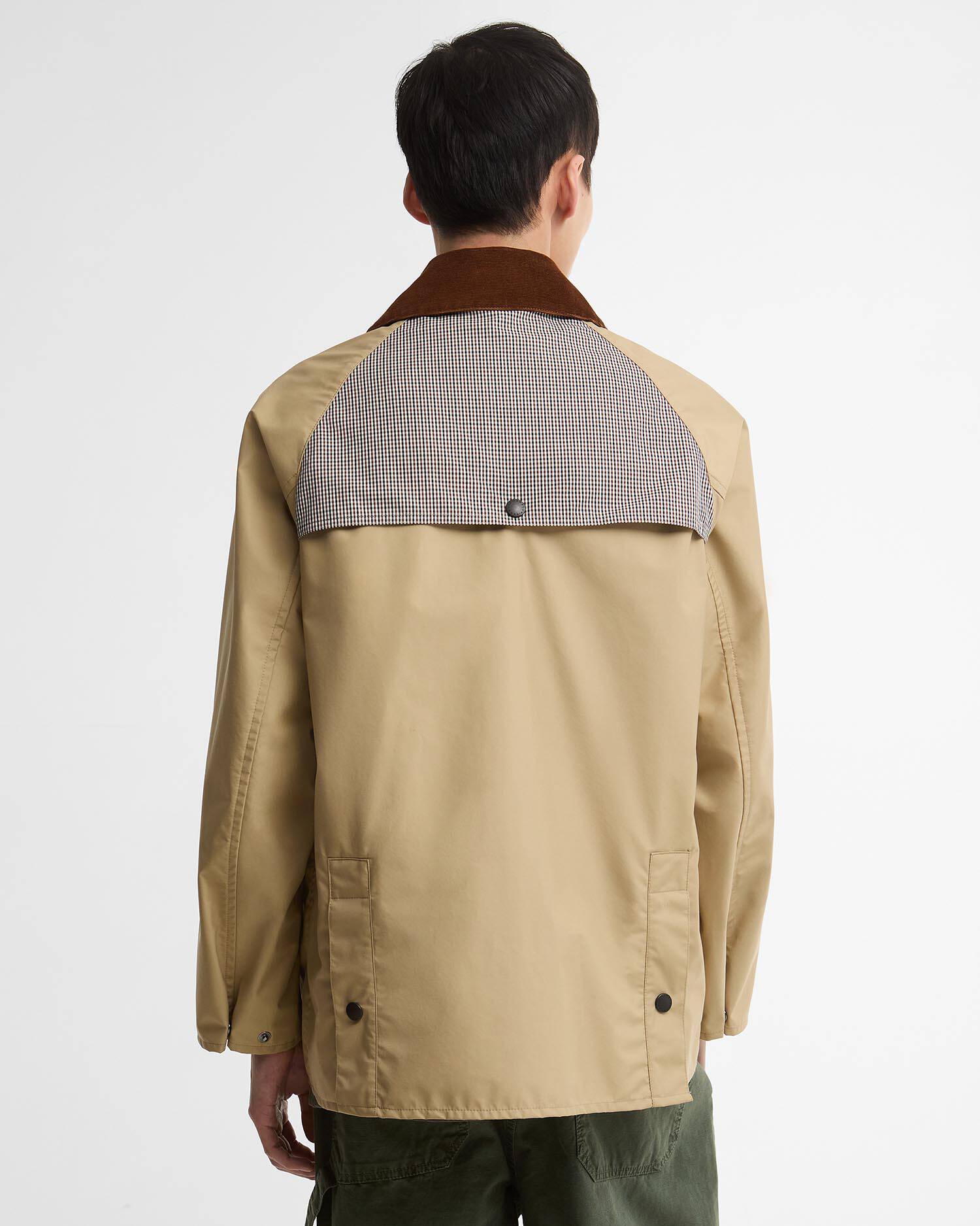 Barbour x eYe JUNYA WATANABE MAN Oversized Bedale Casual Jacket Beige image number 2