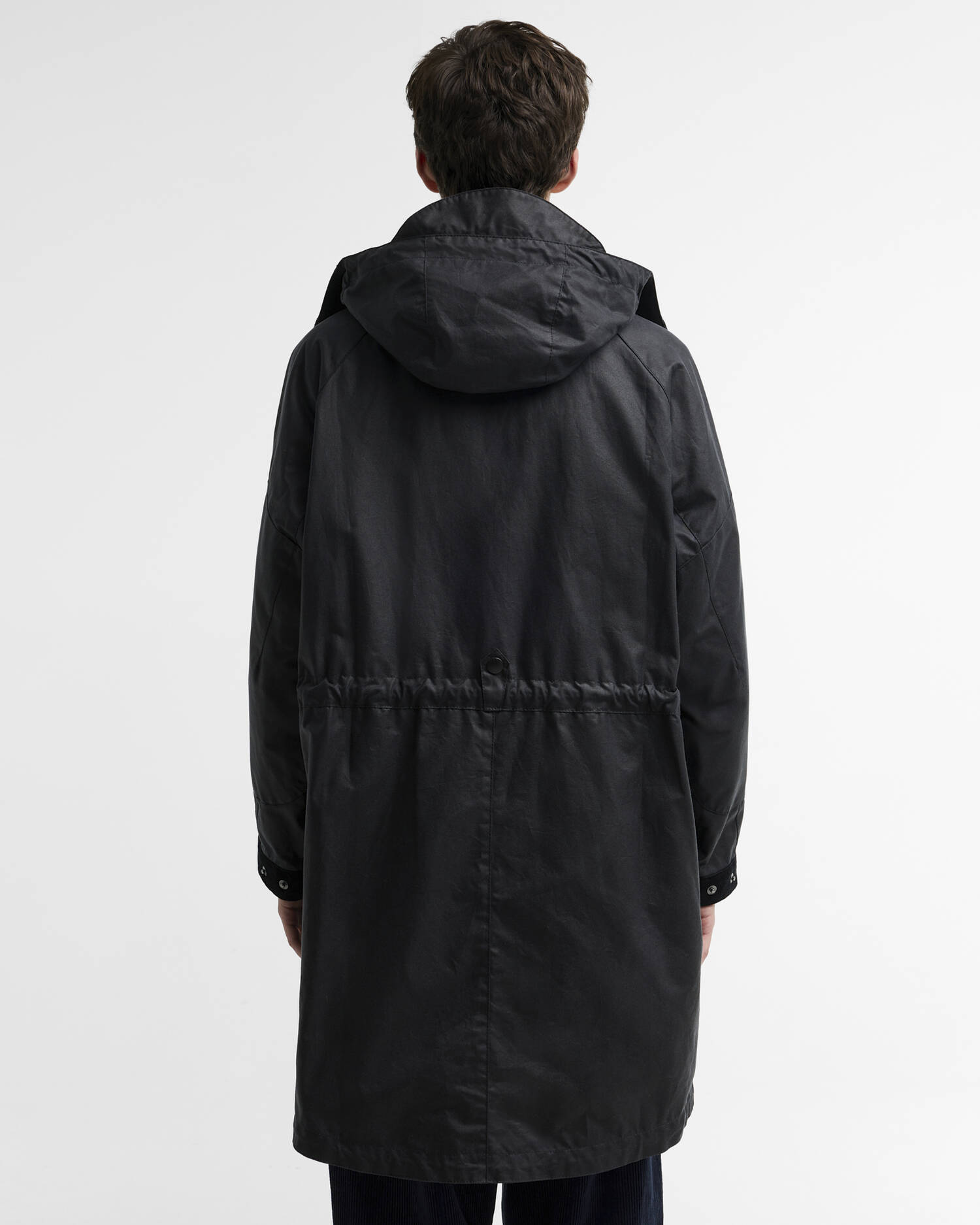 Giacca cerata lunga Barbour x Norbit Navy image number 2