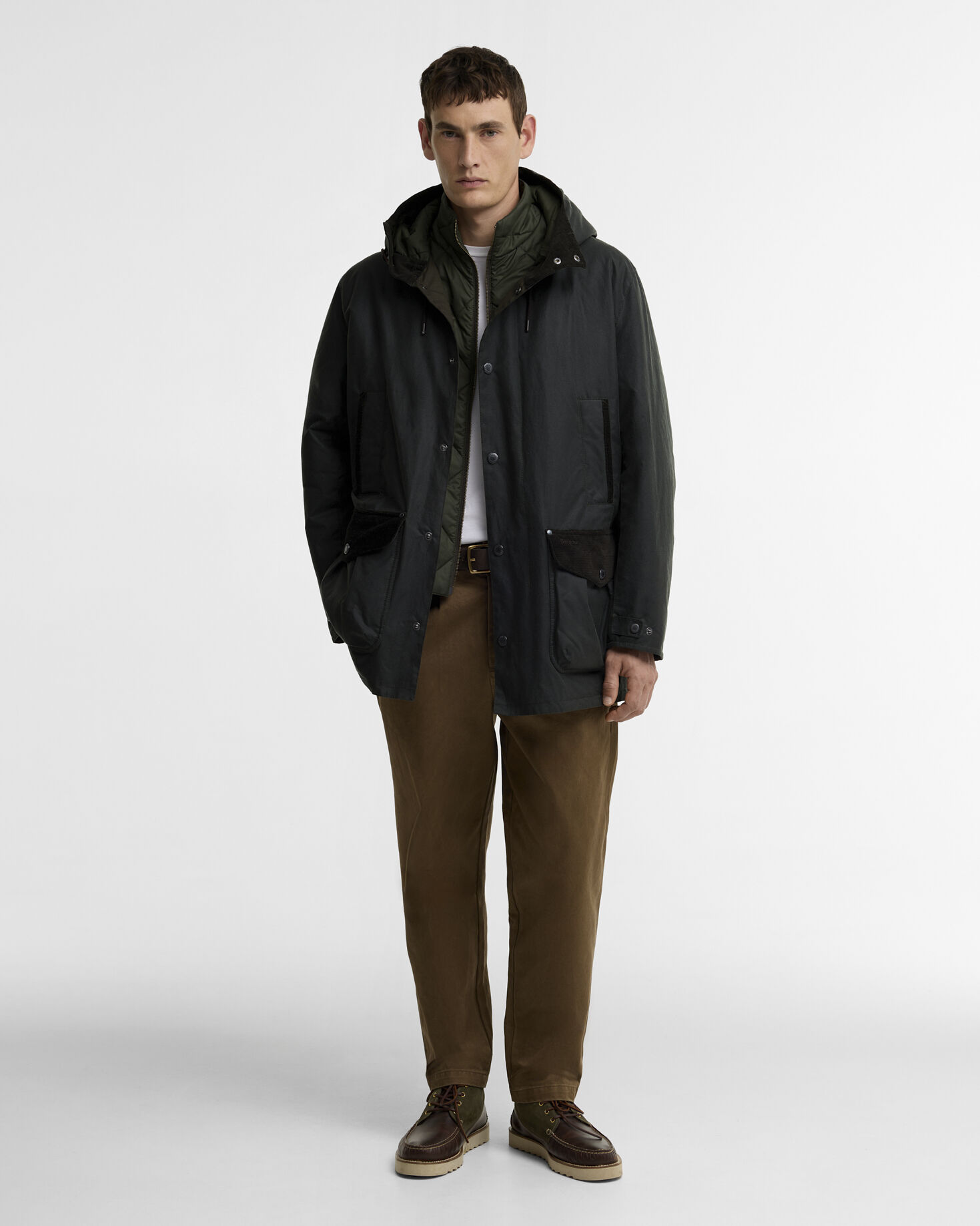 Winter Beaufort Waxed Parka Sage