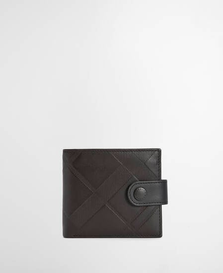 Lederportemonnaie Bamburgh Deboss Black