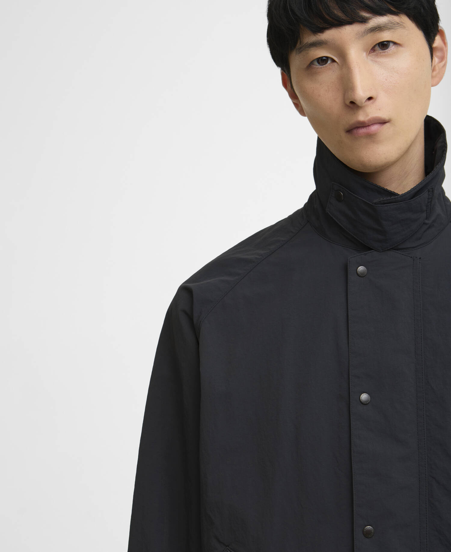 Giacca casual Transport in nylon Black image number 3